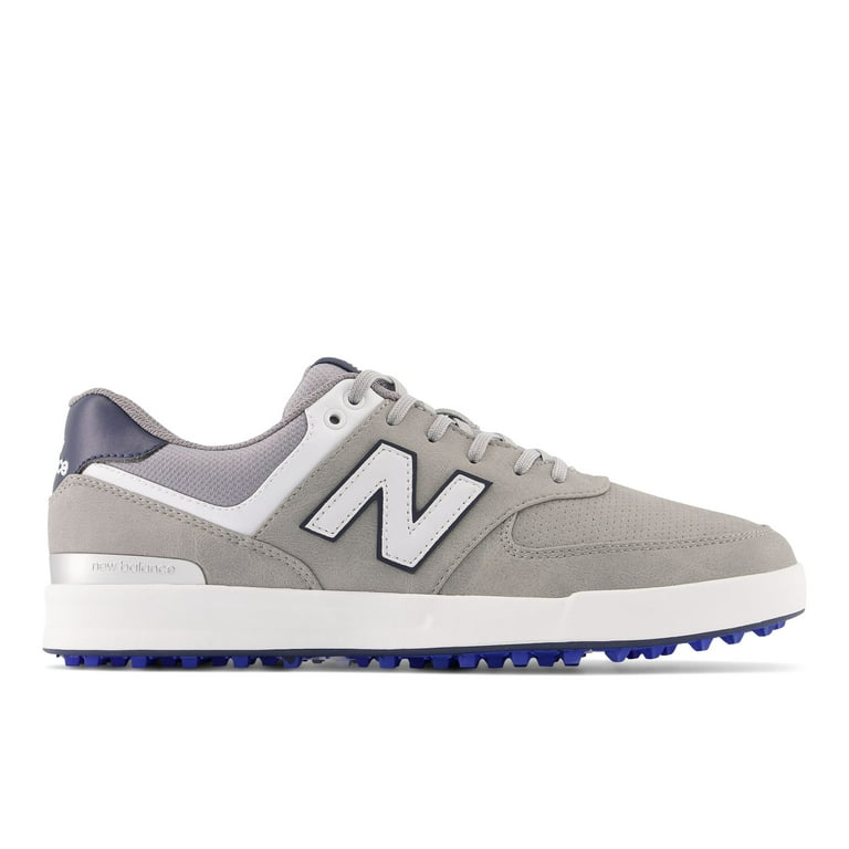 New Balance Men's 574 Greens Golf Shoe (Grey/White, 9 Wide) New Balance Men's 574 Greens Golf Shoe (Grey/White, 9 Wide)