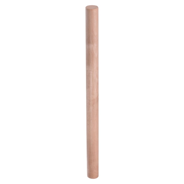 Rodillo de 15.7 x 1.1" de Madera de Haya para Hacer Masa de Pizza