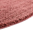 thumbnail image 6 of Rugs.com Jill Zarin Shaggy Chic Collection Rug – 10' Round Pomegranate Red Shag Rug Perfect For Kitchens, Dining Rooms, 6 of 9