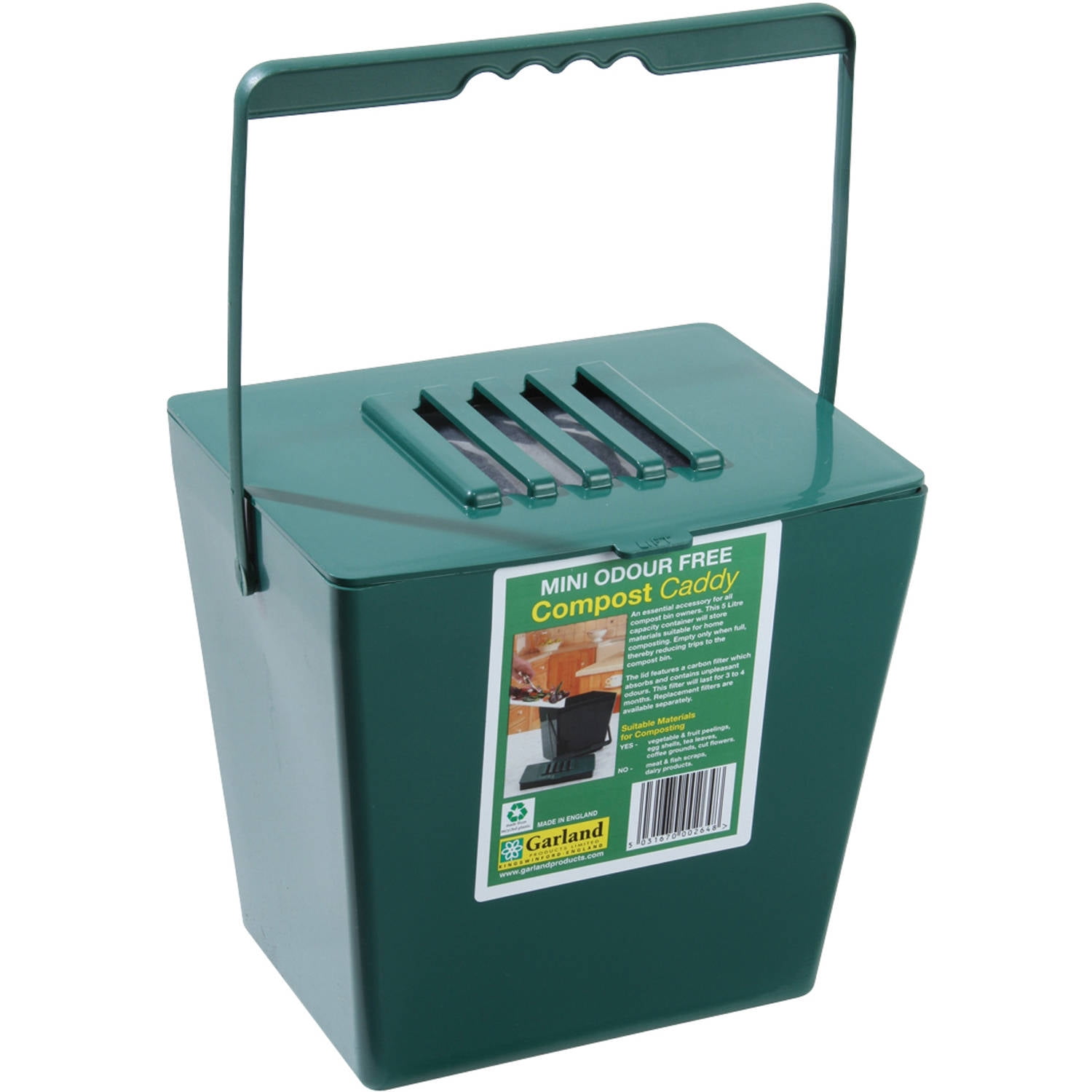 1.3-Gallon Kitchen Compost Bin with 1 Free Carbon Filter by GARLAND