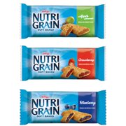 Angle View: Nutri-Grain Bars, Variety, 1.3 oz., 48/Carton (KEE05872)