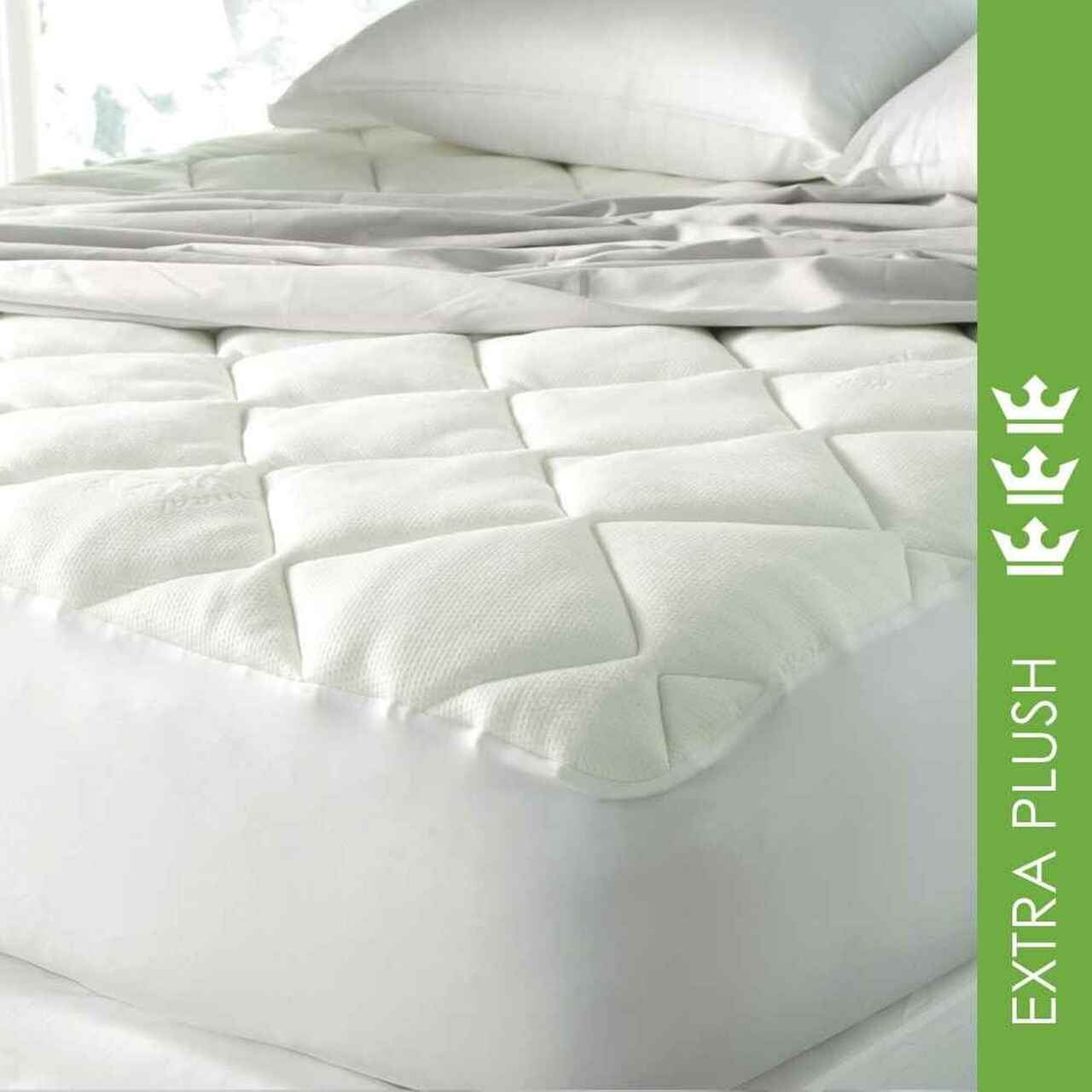 Luxury Spa Luxe Cool Touch Bamboo Top Mattress Pad