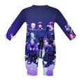 thumbnail image 6 of Stray Kids Baby Long Sleeve Footless, Infant Playsuit Romper Jumpsuits for Boys Girls, 6 of 8