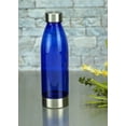 thumbnail image 4 of Mainstays 22 oz Blue Plastic Water Bottles with Screw Cap, 4 of 5