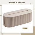 thumbnail image 5 of 1 Pcs Cord Organizer Box for Desk,Cable Management Box with Top Slot for Easy Plug-In,Ideal for Home and Office Organization,Pink, 5 of 5
