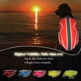 thumbnail image 3 of VIVAGLORY Dog Life Jacket Neoprene Vest for Swimming, Sports Style, Bright Orange, Medium, 3 of 6