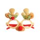 thumbnail image 1 of Matsuzay Marco de gafas de Navidad para fiestas, vacaciones, Bar, Hotel, oficina, cafetería, decoración bonita, accesorio para fotos, gafas Kits de decoración para fiestas campana de oro, 1 of 6