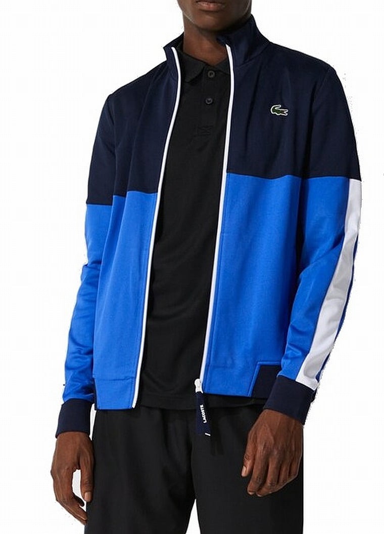 Lacoste Mens Track Jacket US FR 8 Full 