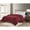 Burgundy-66" x 86", variant on Faith, Hope, Love Home Décor Essentials Extra Heavy and Plush Chevron Braided Twin Size Microplush Jacquard Blanket (66" x 86") - Grey