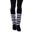 thumbnail image 4 of SOCAL LOOK Women Leg Warmers - Fuzzy Acrylic Over-Knee Boot Socks, Cozy Winter Fashion Stockings Olv, 4 of 4