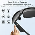 thumbnail image 3 of Alpha Digital Polarized UV400 Bluetooth Smart Glasses with Open-Ear Audio, Built-in Mic, IP65 Waterproof, 5-Hour Battery, 3 of 9