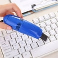 thumbnail image 2 of Mini USB Vacuum Keyboard Dust Cleaner Collector Car PC Cleaning Kit, 2 of 5