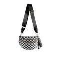 thumbnail image 1 of Bandolera FEIBOON Spacious a cuadros de nylon para mujer, 1 of 6
