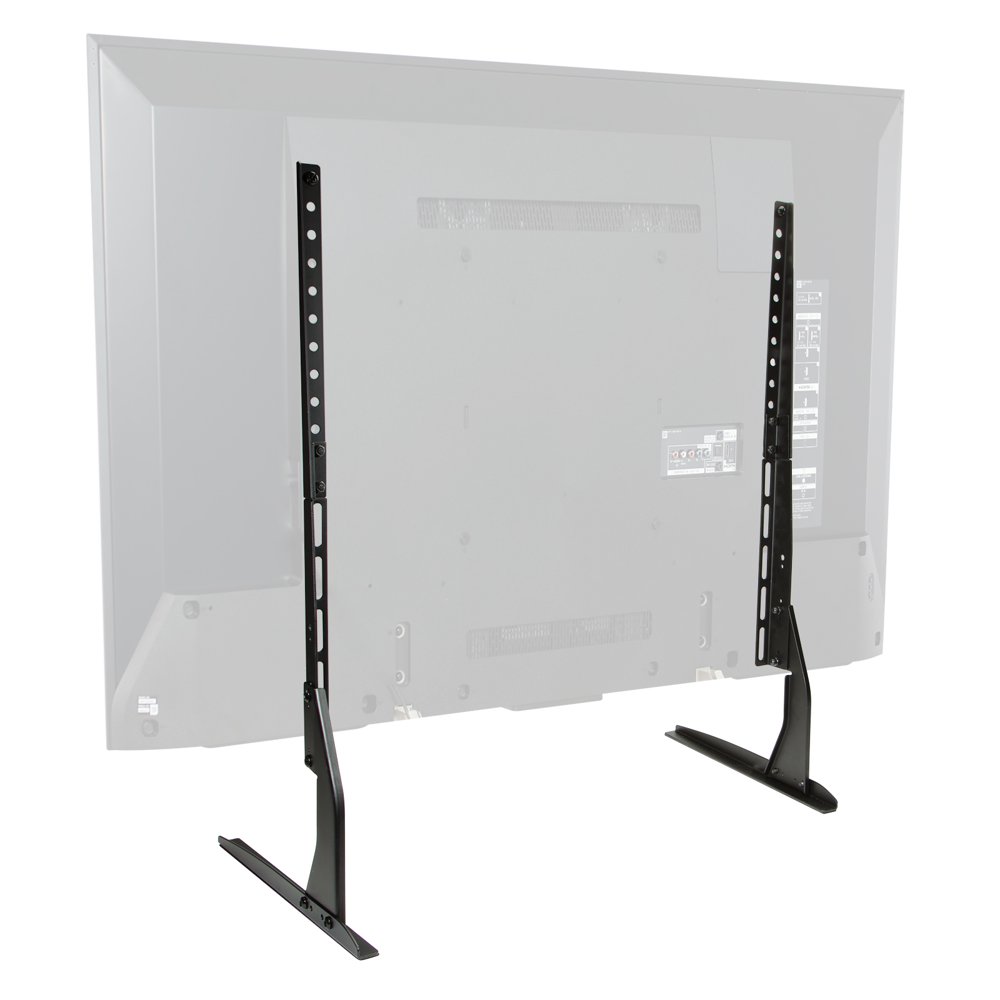 Mount Factory Modern Tabletop TV Stand Universal Flat Screen Base