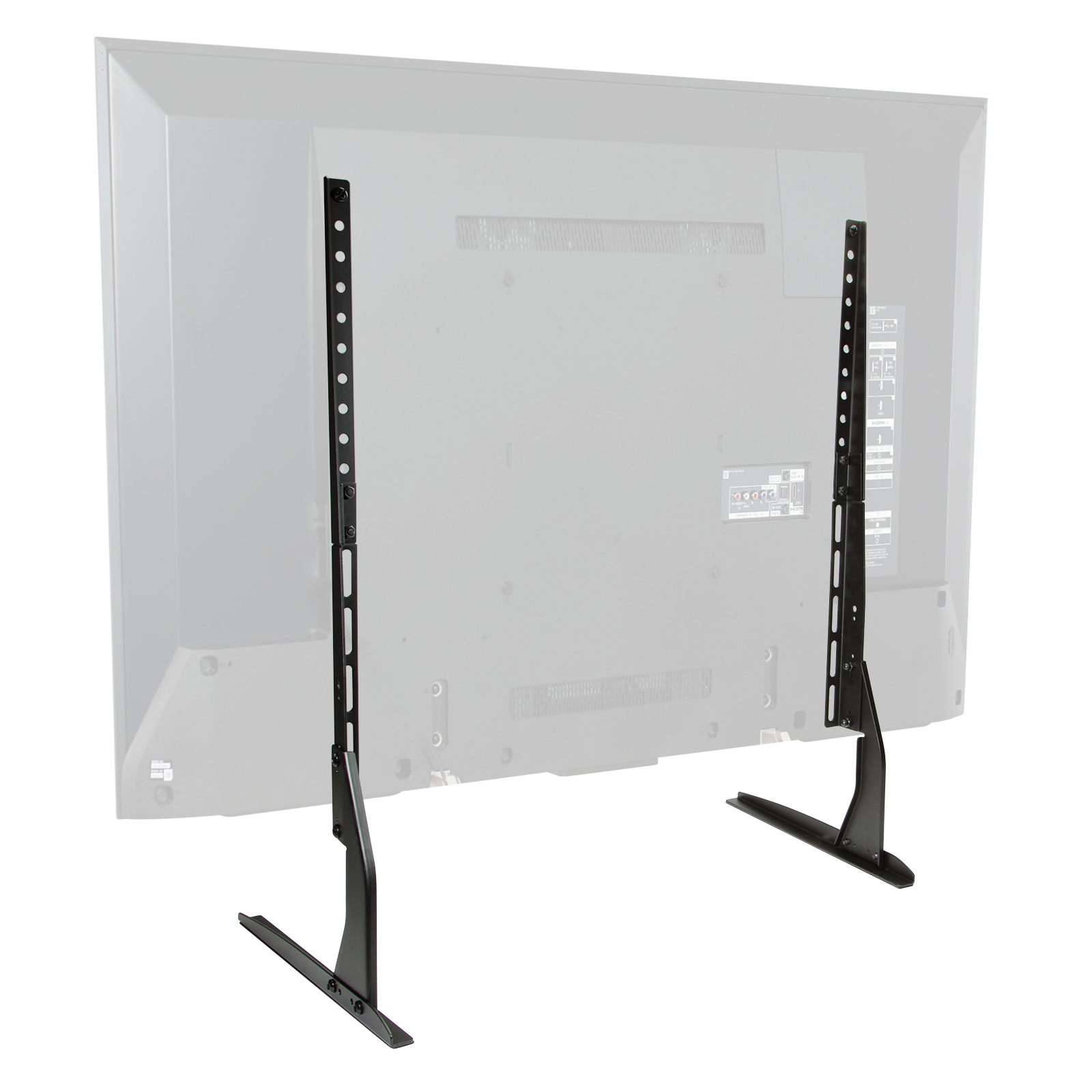 Mount Factory Modern Tabletop TV Stand Universal Flat Screen Base