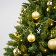 thumbnail image 6 of Christopher Knight Home 6FT Pre-Lit Classic Christmas Tree with 250 LED Lights, 1000 Tips, Hinged Metal Stand, Green, 6 of 13