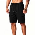 thumbnail image 6 of Mens Cargo Shorts Multi-Pockets Elastic Drawsrting Waist Outdoor Hiking Fihsing Short Pants Dad Gifts, 6 of 8
