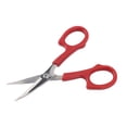 thumbnail image 1 of Thread Scissors, Precision Scissors 6Pcs with Stainless Steel Blades Soft Grip Handles for Sewing Embroidery Paper Crafts for Left Right Handed Users Home Office, 1 of 7