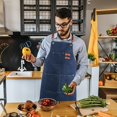 thumbnail image 2 of Kitchen Apron, Work Apron, Barbecue Apron, for Barbecue, Restaurant, Garden, Barbecue, Cafe, 2 of 4