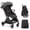 Dark Gray, variant on Gravity Folding Baby Stroller - Portable Toddler Stroller w/Adjustable Backrest & Canopy, Lightweight and UV Protected Travel Stroller, One-Hand Automatic Folding - Dark Gray