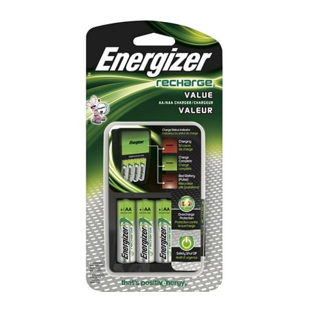 Energizer Recharge Value Charger (Best Aa Battery Charger 2019)
