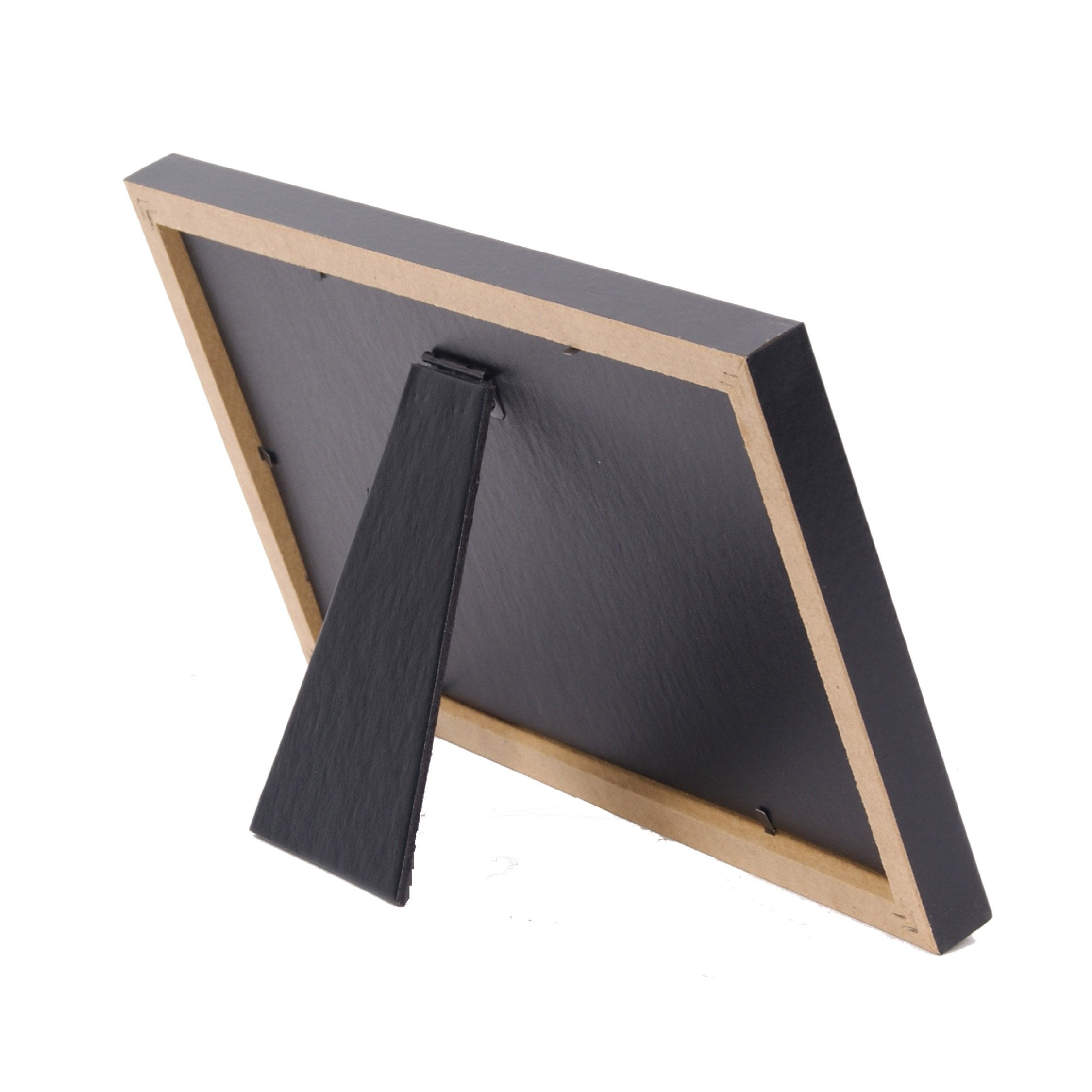 Creative Picture Frames [$4x9bk-b Black First Dollar Frame with Black Matting, Easel Stand and Wall Hanger Included
