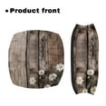 thumbnail image 2 of Jiueut Wood Daisy Rollator Walker Seat and BackRest RollBar Covers Set for Seniors 2 Piece Drive Walker Seat Cushion Outdoors and Street Assistive Vehicle Cover, 2 of 7
