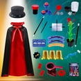 thumbnail image 2 of Kit mágico PATIFEED para niños con disfraz de mago de 6 a 12 años, 2 of 7