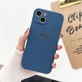 thumbnail image 3 of Funda de teléfono de silicona líquida cuadrada de lujo para iPhone 14, 11, 12, 13, Mini Pro Max, X, XS Max, XR, 6, 6s, 7, 8 Plus, SE, 3 of 5