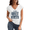 1-White, variant on Women's Vintage Book Illustration V-Neck Sleeveless Shirt - Bold Open Pages Print, Casual Literary-Themed Tee for Book Lovers and Readers