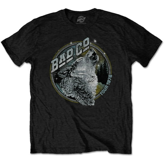 Bad Company Unisex T-Shirt Wolf (Small)