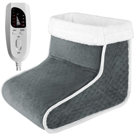 Washable Winter Warm with Controller Warm Feet Pad Heating Shoes Foot Warmer Adjustable Adjustable Fast Heating Pad GREY EU PLUG