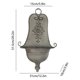 thumbnail image 3 of Maceta decorativa vintage de hierro verde con forma de grifo, estilo rústico, para colgar en la pared o en exteriores. Ideal para patios, jardines y casas de campo. Maceta única de metal verde para fl, 3 of 7