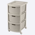 thumbnail image 1 of Cajonero RIMAX Rattan 3 gavetas altas, 1 of 4