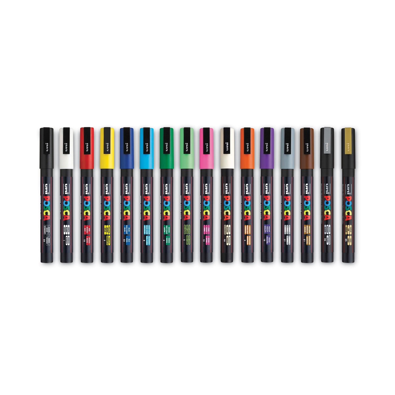 ポスカ POSCA MOP'R モッパー　極太 8色セット　日本未発売品 ポスカ POSCA MOP'R モッパー極太 8色セット日本未発売品