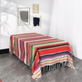 thumbnail image 6 of Vacemry Under $5 Woven Throw Blanket, Multifunctional Cotton Cover for Sofa Bed, Lightweight Thin Layer for Outdoor Picnic, Reversible Pattern for Couch Decor, Versatile Cover for Office Dormitory, 6 of 6