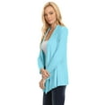thumbnail image 2 of Simlu Open Front Cardigan Reg and Plus Size Lightweight Cardigans for Women Long Sleeves, 2 of 4