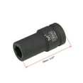 thumbnail image 2 of Unique Bargains 3/4' Drive by 18mm Deep Impact Socket, 6-Point, Cr-Mo Alloy Steel, Metric, 2 of 3