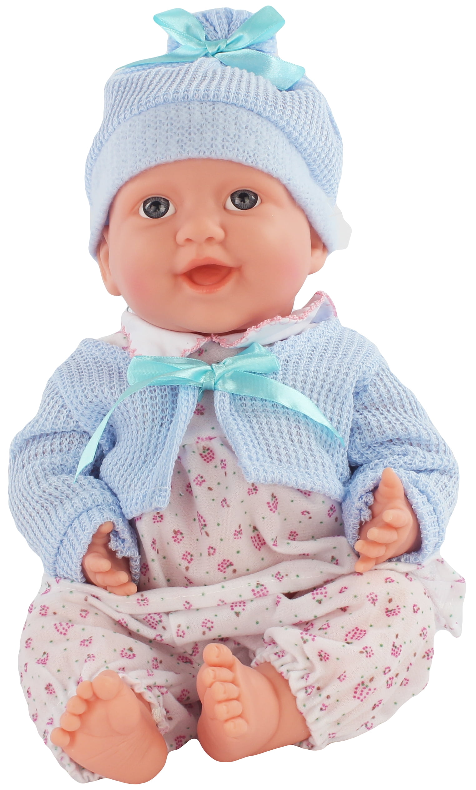Battery Operated Talking Baby Doll Toy, Soft Rubber Doll, Adorable Toy Baby  for Girls