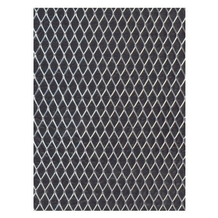 WireForm Metal Mesh aluminum, woven diamond mesh - 1/4 in. pattern, mini-pack (pack of 2)