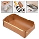 thumbnail image 5 of Bandeja de tocador de material cuero Almacenamiento en la Misceláneas de de Caja de la cartera de llaves Estante Estantería Organizador - marrón BLESIY Caja de almacenamiento de escritorio, 5 of 8