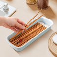 thumbnail image 2 of Qiweii Plastic Chopstick Cutlery Storage Box Multifunctional Chopstick Basket Spoon Holder Chopstick Basket Support for Kitchen Countertop Utensil Organizing, 2 of 6