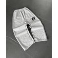 thumbnail image 4 of Pantalones deportivos de moda informal de hip hop para hombre, pantalones deportivos de marca de moda para gimnasio, pantalones cargo con cintura elástica de algodón bordado Y2K, 4 of 5