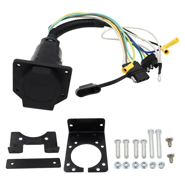 Adaptador Conector Fácil Instalación Para Remolque Camper jinwen adaptador de cableado de remolque