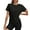Black, variant on Ronuti Fall Winter Workout Tops for Women UPF 50+ Breathable Quick Dry Loose Fit T Shirt Outdoor Yoga Running Hiking Gym Tee Top