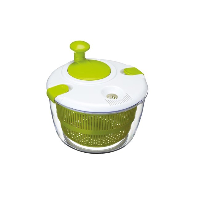 Secadora centrífuga de ensaladas, diseño rápido, sin BPA, para secar y escurrir lechuga y verduras