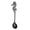 Black, variant on Mdesiwst Coffee Spoon Sea Horse Shape Polished 304 Stainless Steel Parties Events Dessert Spoon for Appetizers