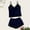 Blue, variant on Daqian Plus Size Womens Pajamas Suede Lingerie Underwear Sleepwear Nightdress Pajamas Shorts Lace M-XXL Pajamas for Women Wine M(M)