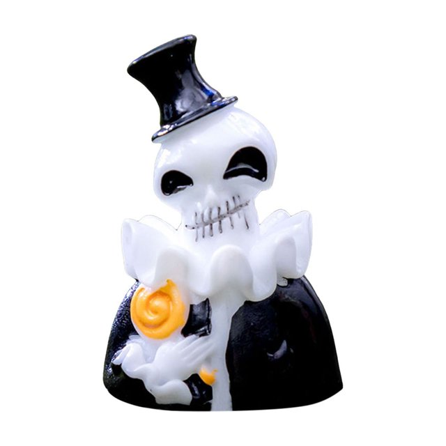 Accessoires Créatifs Citrouille Spectre Os Croisés Modèles Spectre Décorations Mini Ornements