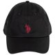 thumbnail image 1 of U.S. POLO ASSN. Gorra unisex - Logotipo, algodón, lisa Negro One Size, 1 of 4